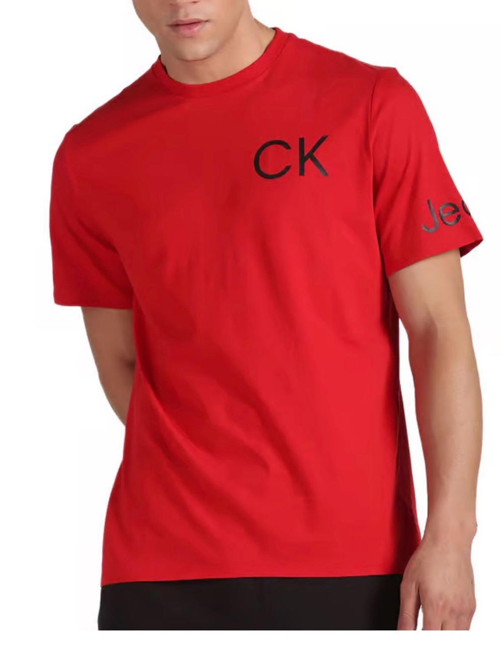 Men's Calvin Klein Hero Logo Graphic Cotton Short Sleeves T-Shirt, size Large